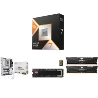 AMD Ryzen 7 9800X3D, AM5 Motherboard, DDR5-5200, 1 TB SSD bundle AMD Ryzen 7 9800X3D, AM5 Motherboard, DDR5-5200, 1 TB SSD bundle