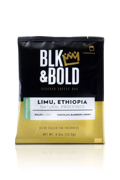 BLK and Bold Steeped Coffee: Limu, Ethiopia 