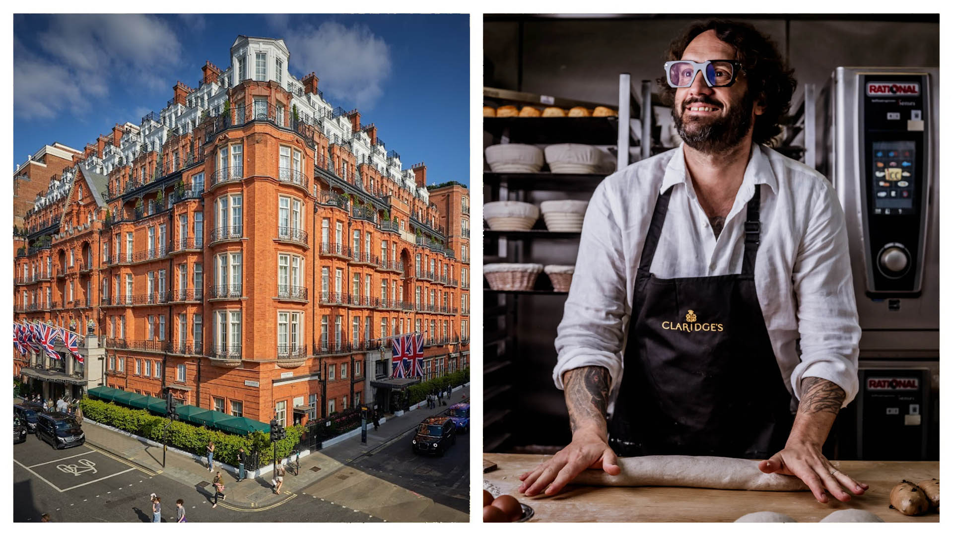 A photo of Claridge&#039;s hotel. 