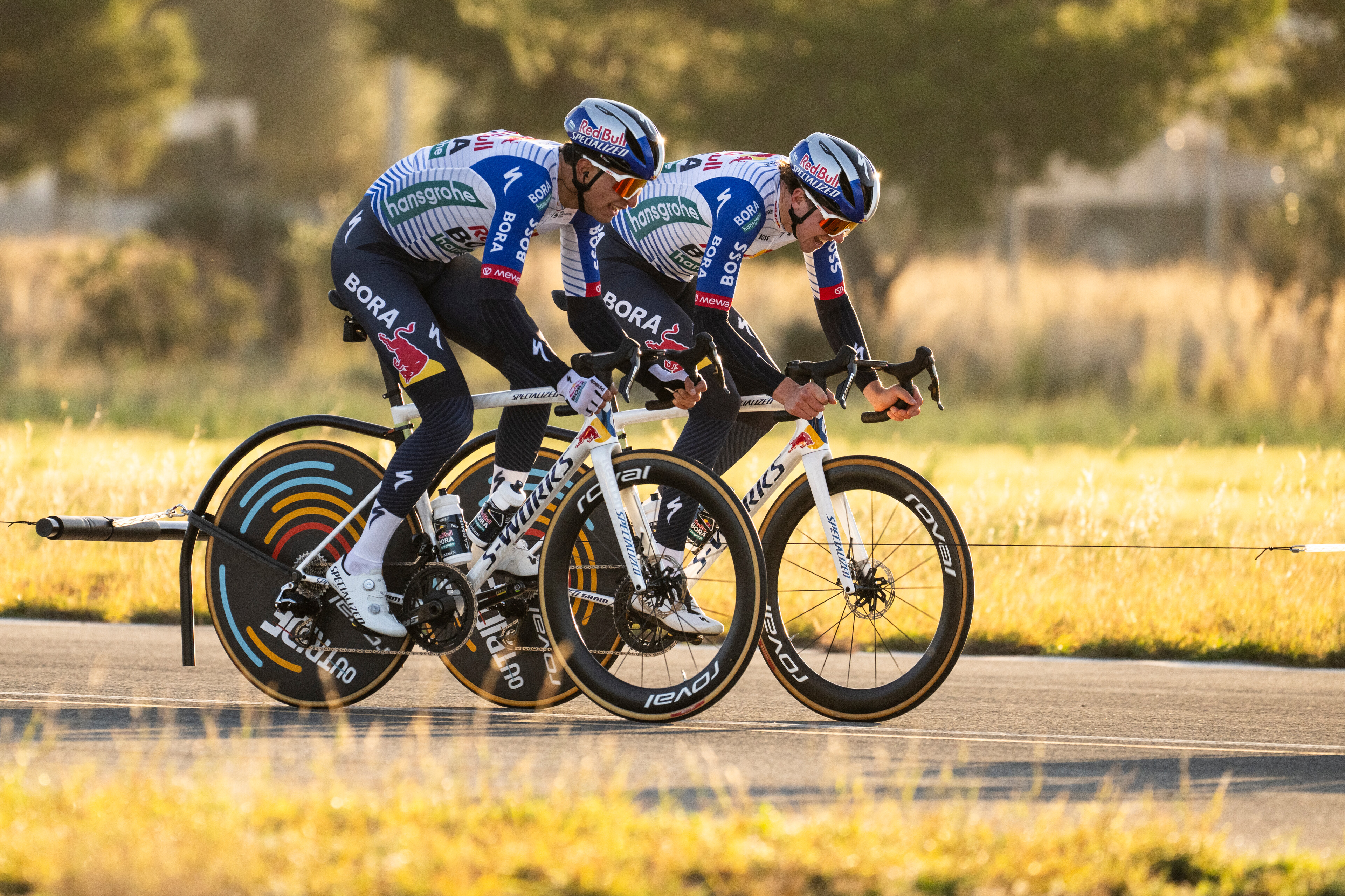 Red Bull-Bora-Hansgrohe takeoff events