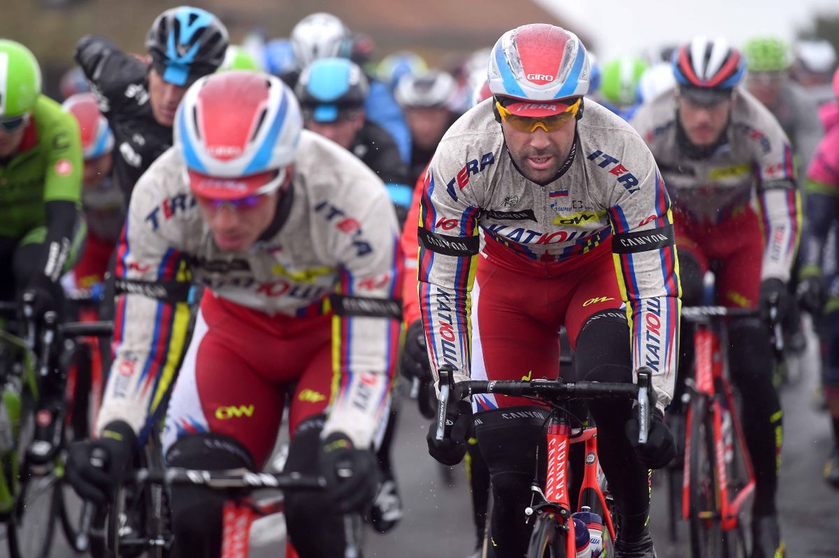 Vladimir Isaychev (Katusha) was one of many DNF's today
