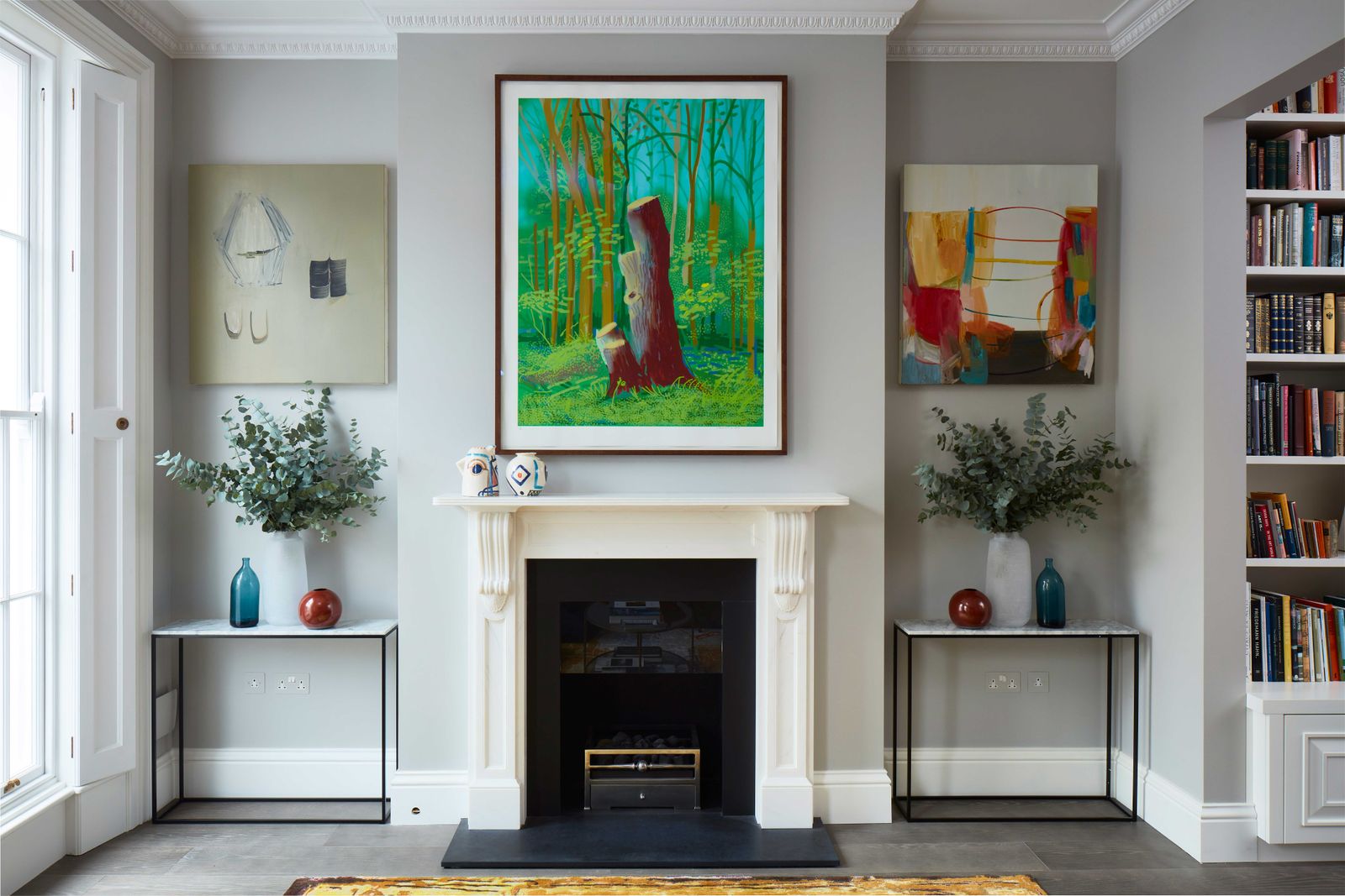 Inside a colorful London townhouse that's filled with unique designs ...