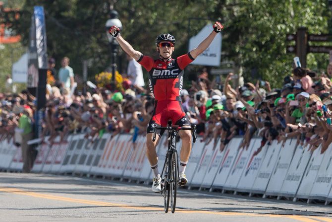 Rohan Dennis solos to win stage 4 in Breckenridge