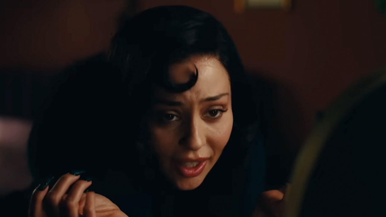 Alexa Demie in close up in Euphoria.