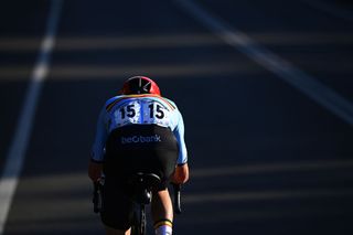 Remco Evenepoel at the Wollongong UCI Road World Championships 2022