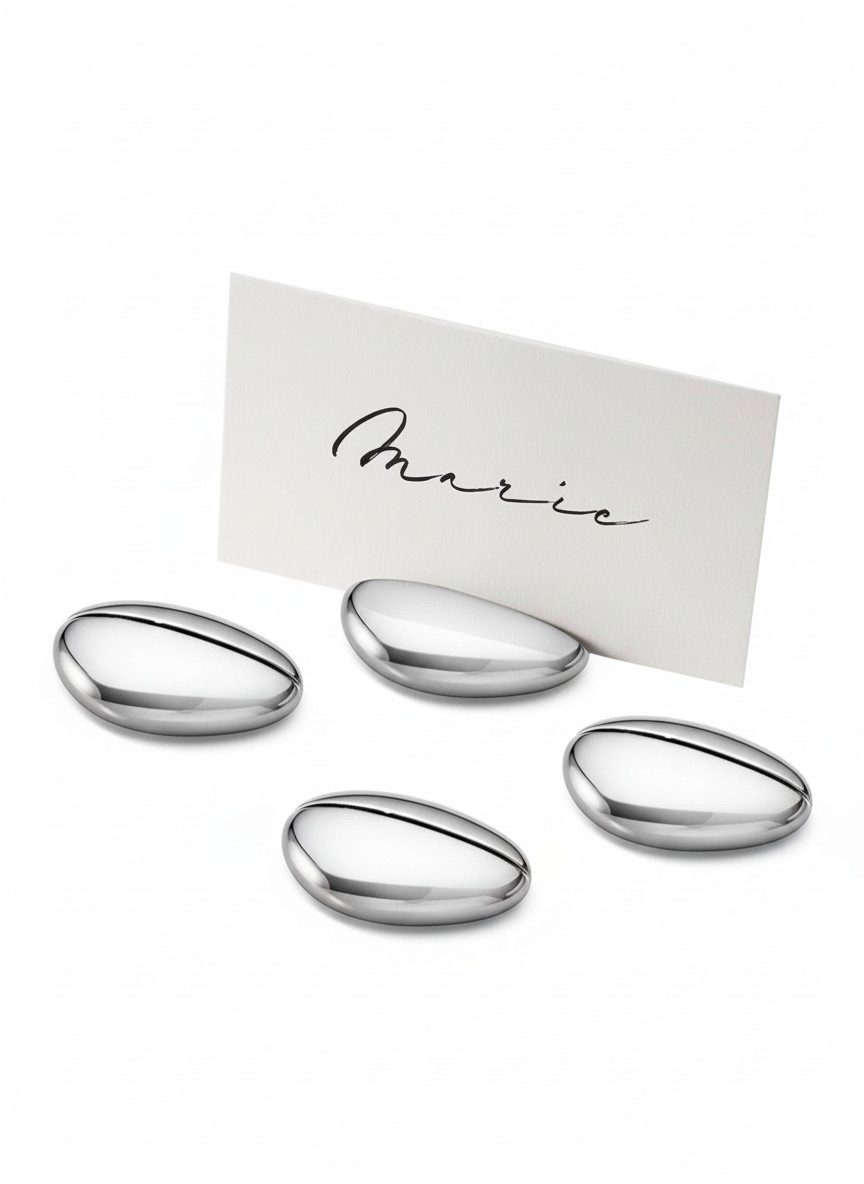 Sky Place Card Holder, Set of 4