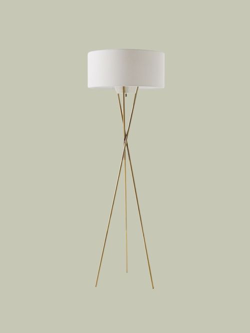 Mid-Century Tripod Floor Lamp 