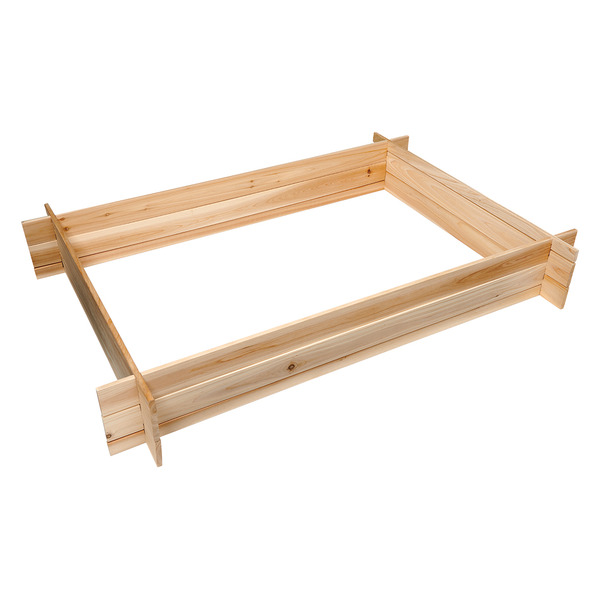 Wood Raised Growing Planter