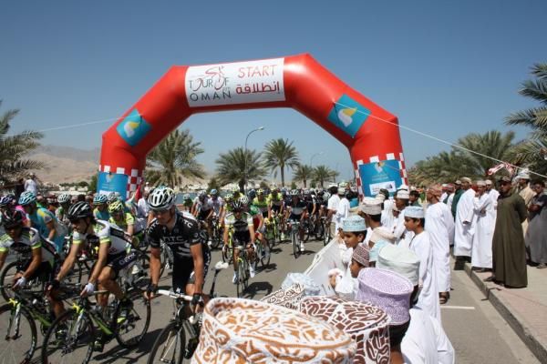 They're off! Stage six rolls out.