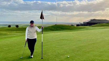 Carly Cummins at The Dyke Golf Club