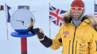 Jonny Huntington is first disabled person to ski solo and unsupported to the South Pole