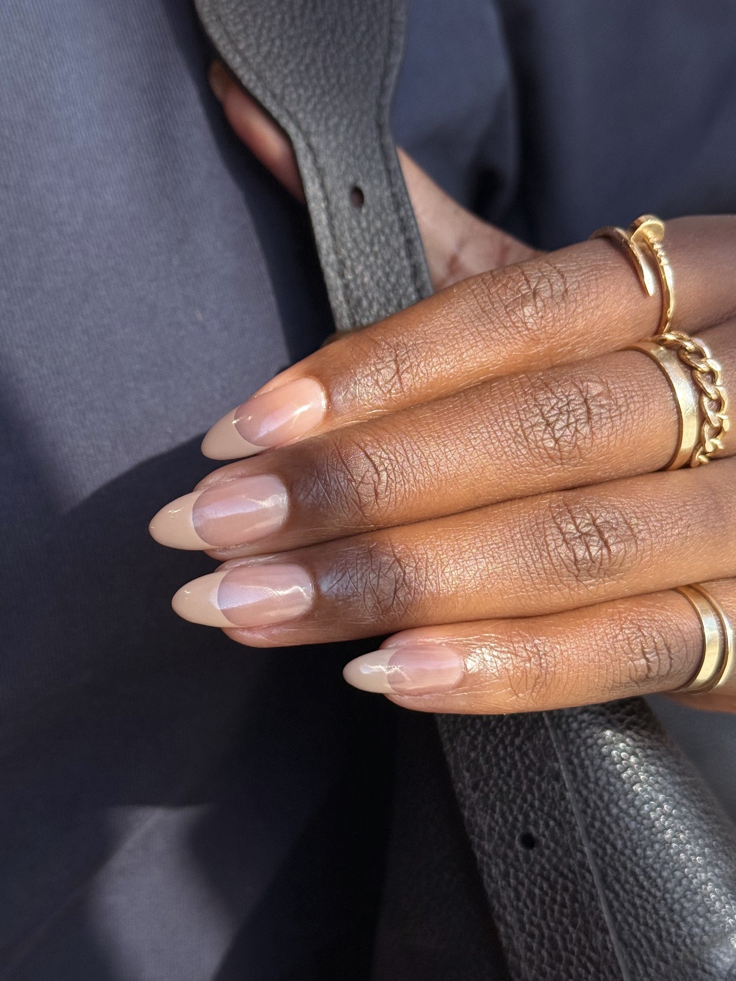 Nude &quot;American&quot; tips.