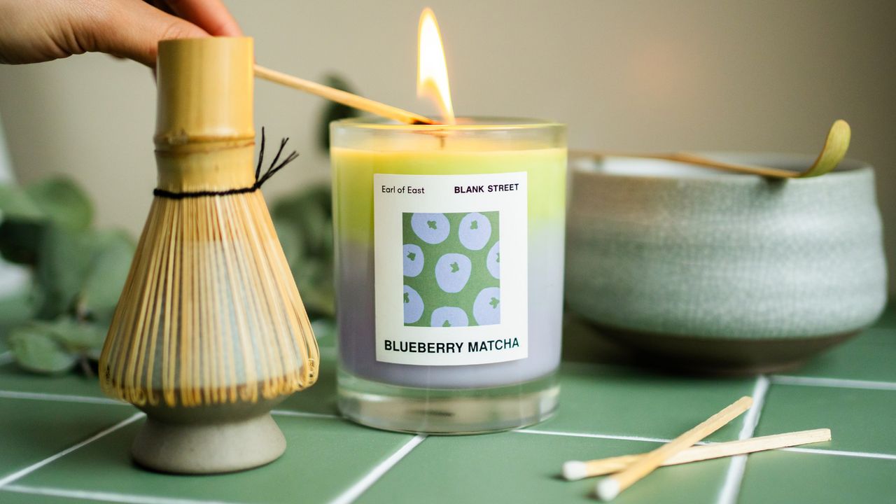 Blueberry Matcha candle