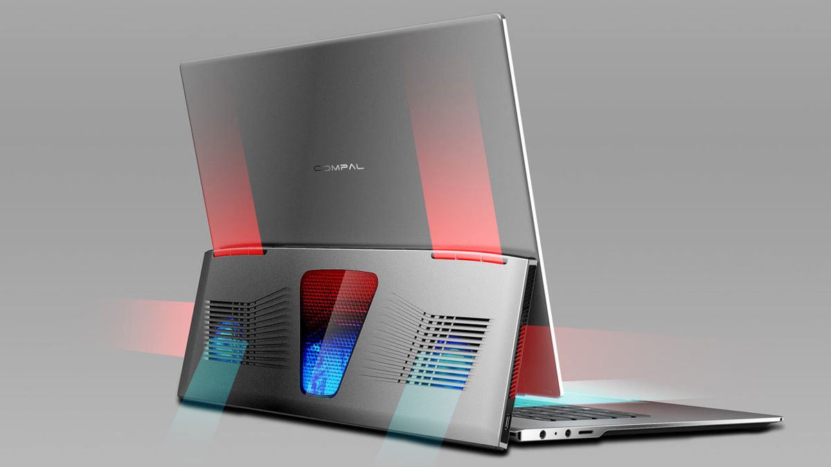 Compal Veneno Concept Laptop Provides a New Angle on Cooling