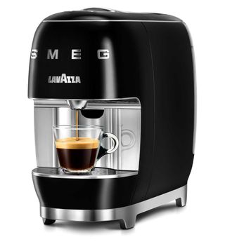 Lavazza Smeg Coffee Machine Black