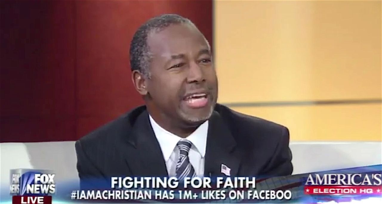 Ben Carson talks about gun violence