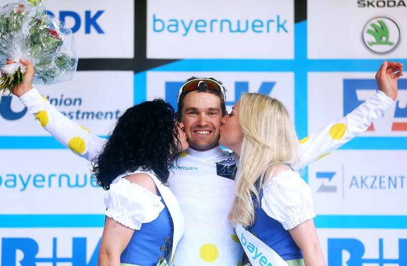 Marco Minnard (Wanty Groupe Gobert) in the KOM jersey