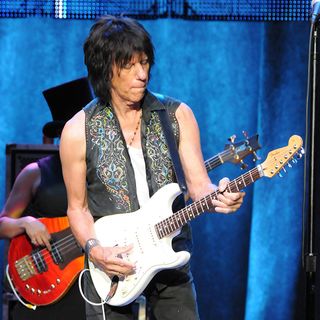 Jeff Beck performs at The Joint inside the Hard Rock Hotel & Casino on August 16, 2014 in Las Vegas, Nevada