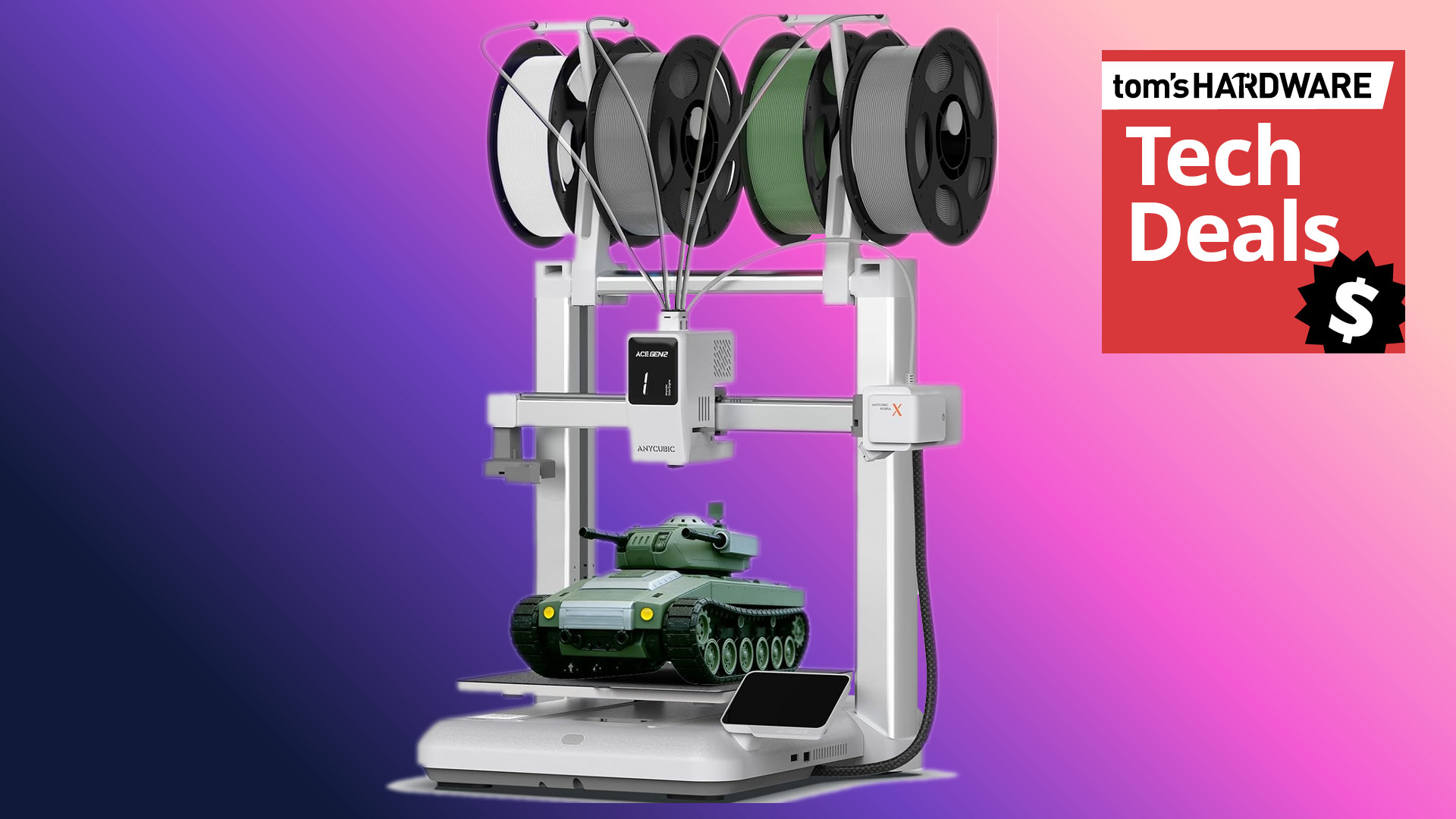 Anycubic Kobra X Multicolor 3D Printer
