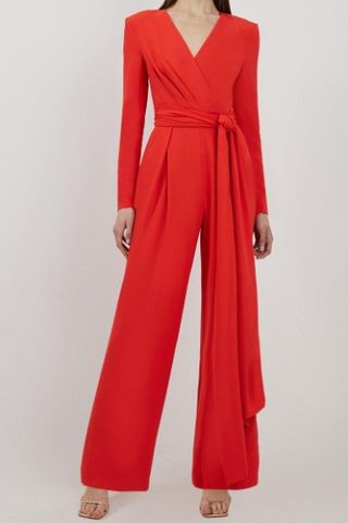 Karen Millen Wide-Leg Jumpsuit