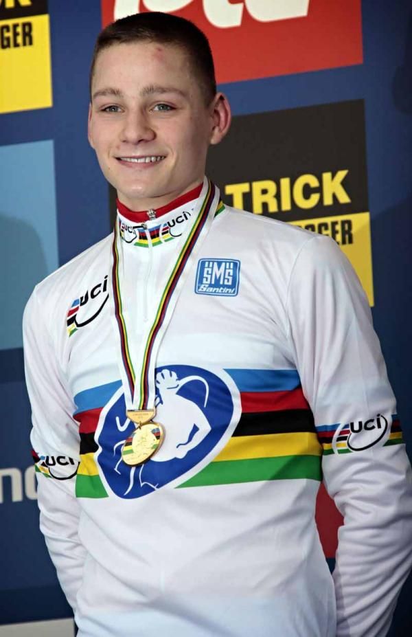 Mathieu van der Poel is on top of the world