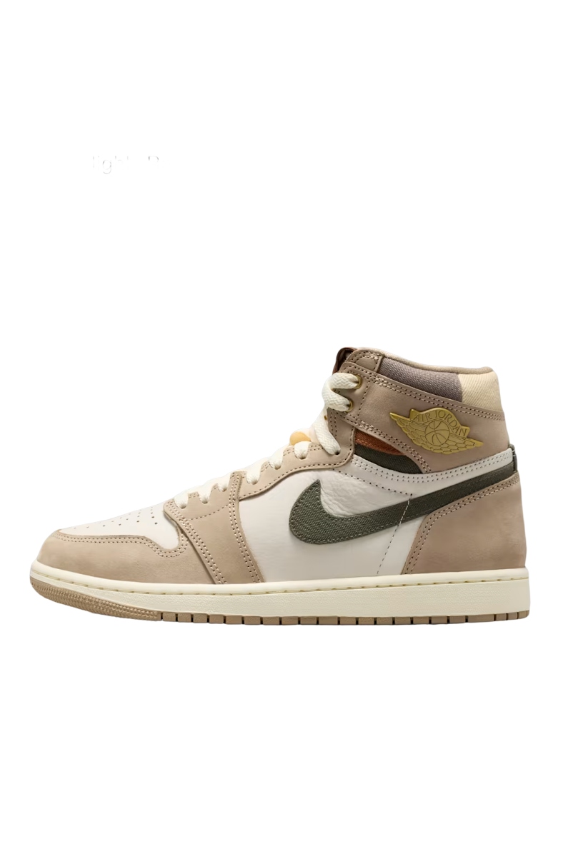 Jordan, Air Jordan 1 High Og &amp;quot;khaki&amp;quot; Women's Shoes - Khaki/sail/cargo Khaki/multi-Color - Size 5