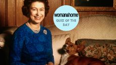 Queen Elizabeth II and her corgi