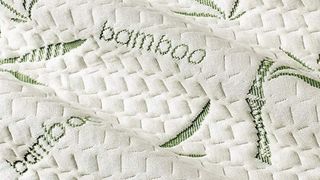 The image show a close up of the Utopia Bedding Waterproof Bamboo Mattress Protector