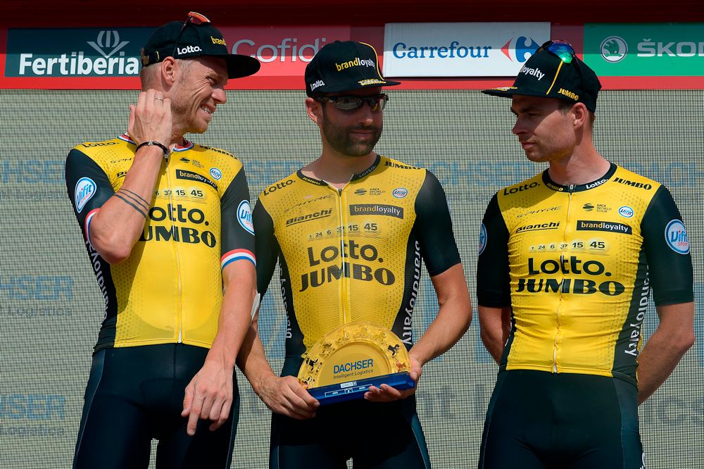 LottoNL-Jumbo keeps the top team prize after stage 8 at the Vuelta