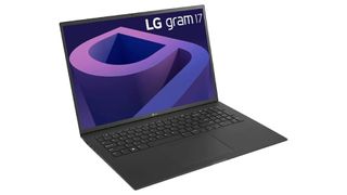 Product shot of LG Gram 17, one of the best business laptops