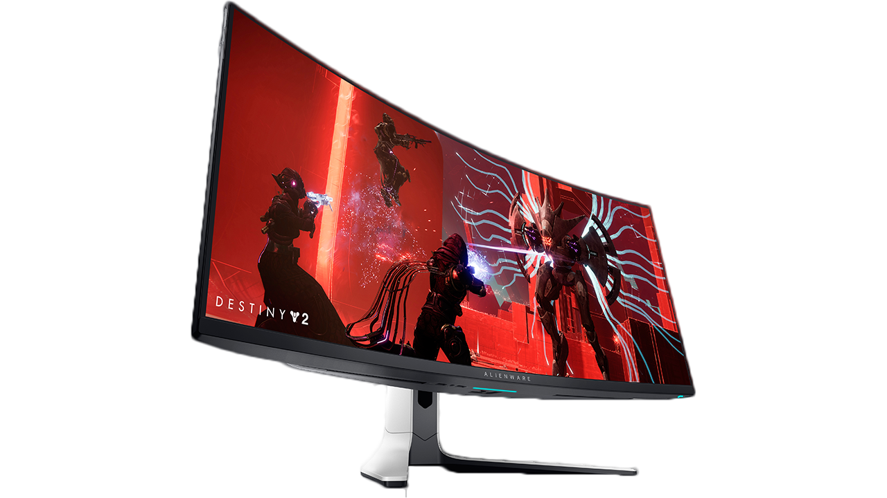 Alienware AW3423DW gaming monitor product shots