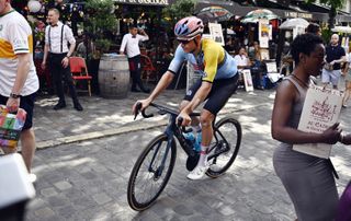 Wout van Aert at the Paris Olympics