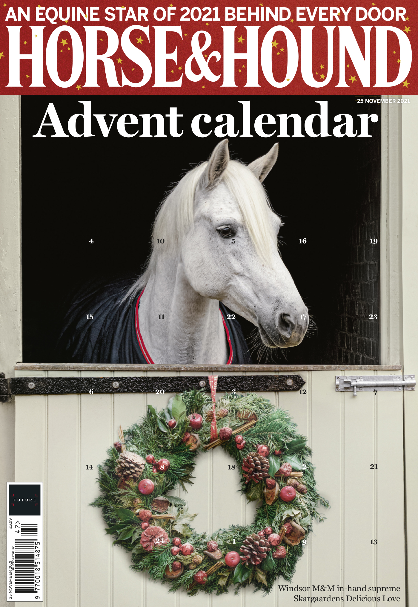 Horse &amp; Hound 25 November advent calendar cover