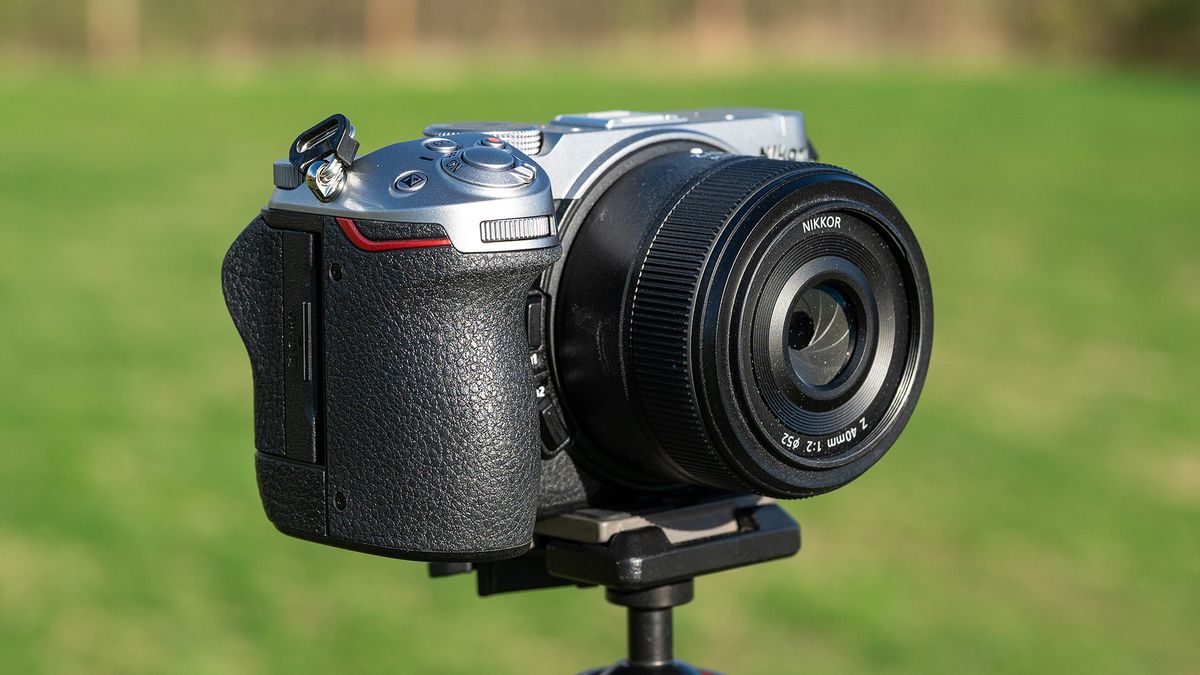 Nikon Z5IIC on a green background