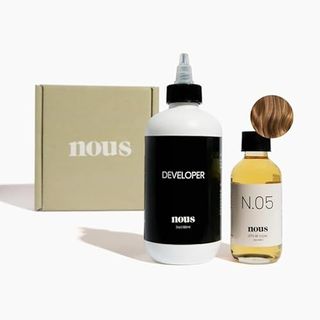 N.05 Let's Be Clear Hair Gloss Treatment by Nous | Color Mask for All Shades | Glaze for Treated Hair | Ammonia-Free Toner, 2 Oz