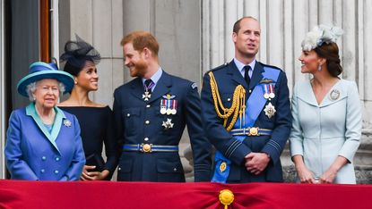 Members Of The Royal Family Attend Events To Mark The Centenary Of The RAF