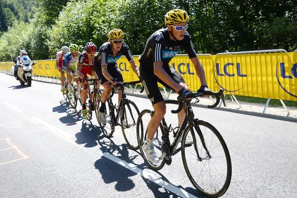 Froome was with Wiggins, out numbering the opponents