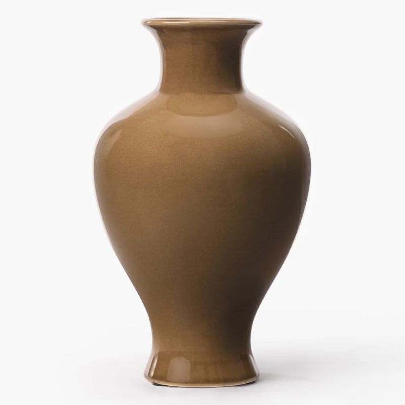 brown vase