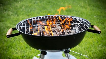 lighting a charcoal grill