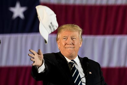 Donald Trump is already prepared to toss his hat in for 2020.