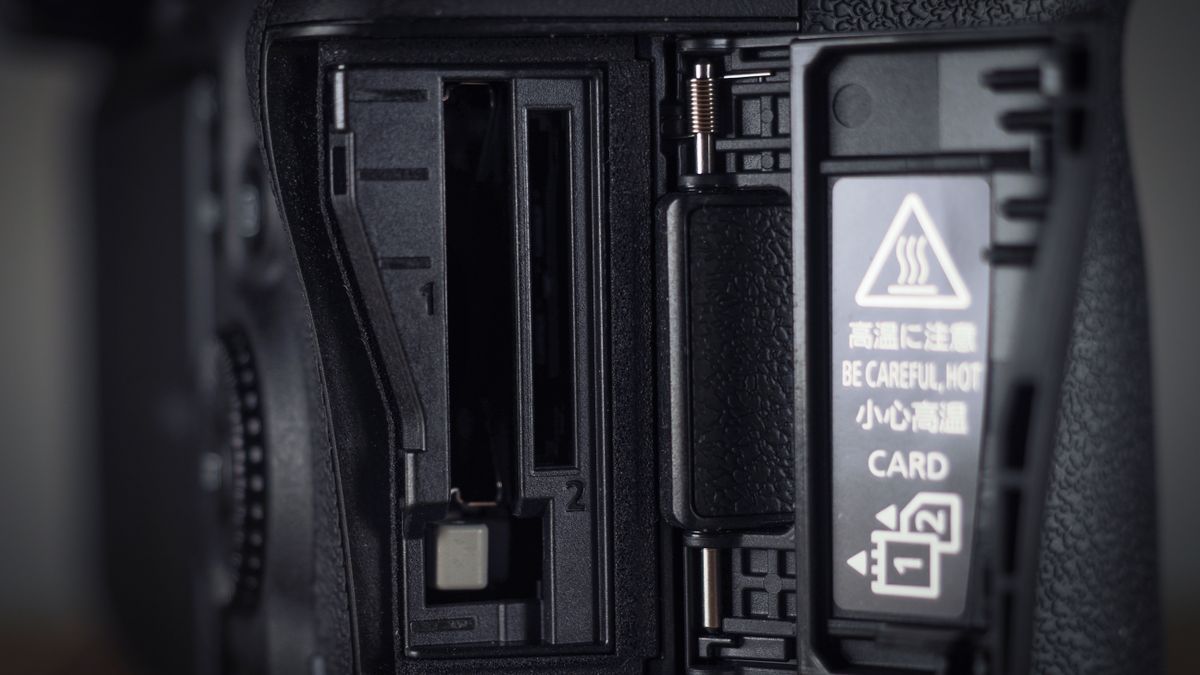 Canon EOS R6 Mark III on a wooden surface