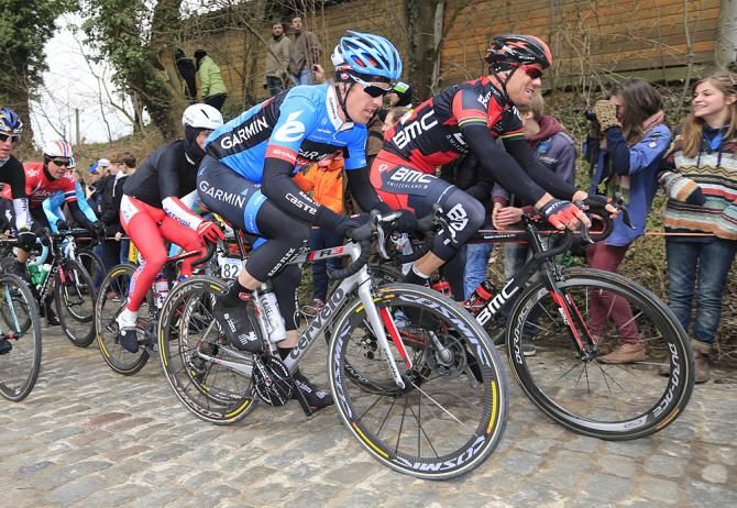 Tyler Farrar and Thor Hushovd