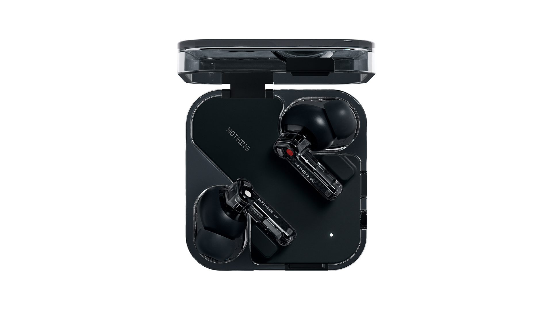 Nothing ear buds and case in black