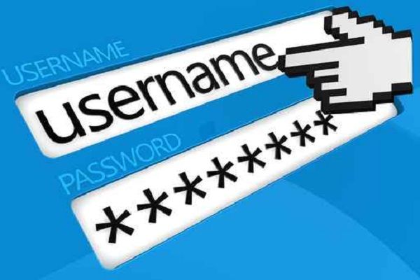 Password and username box