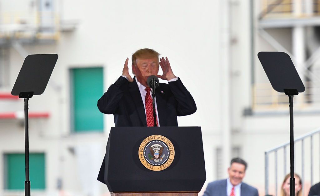 Trump speaks in Iowa