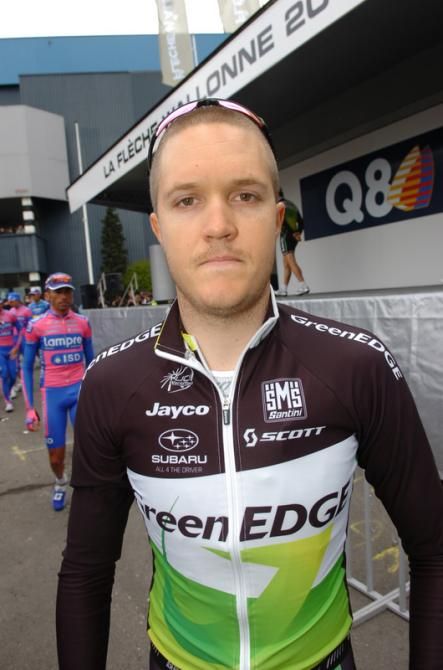 Travis Meyer didn't manage to finish the 2012 La Fl&egrave;che Wallonne