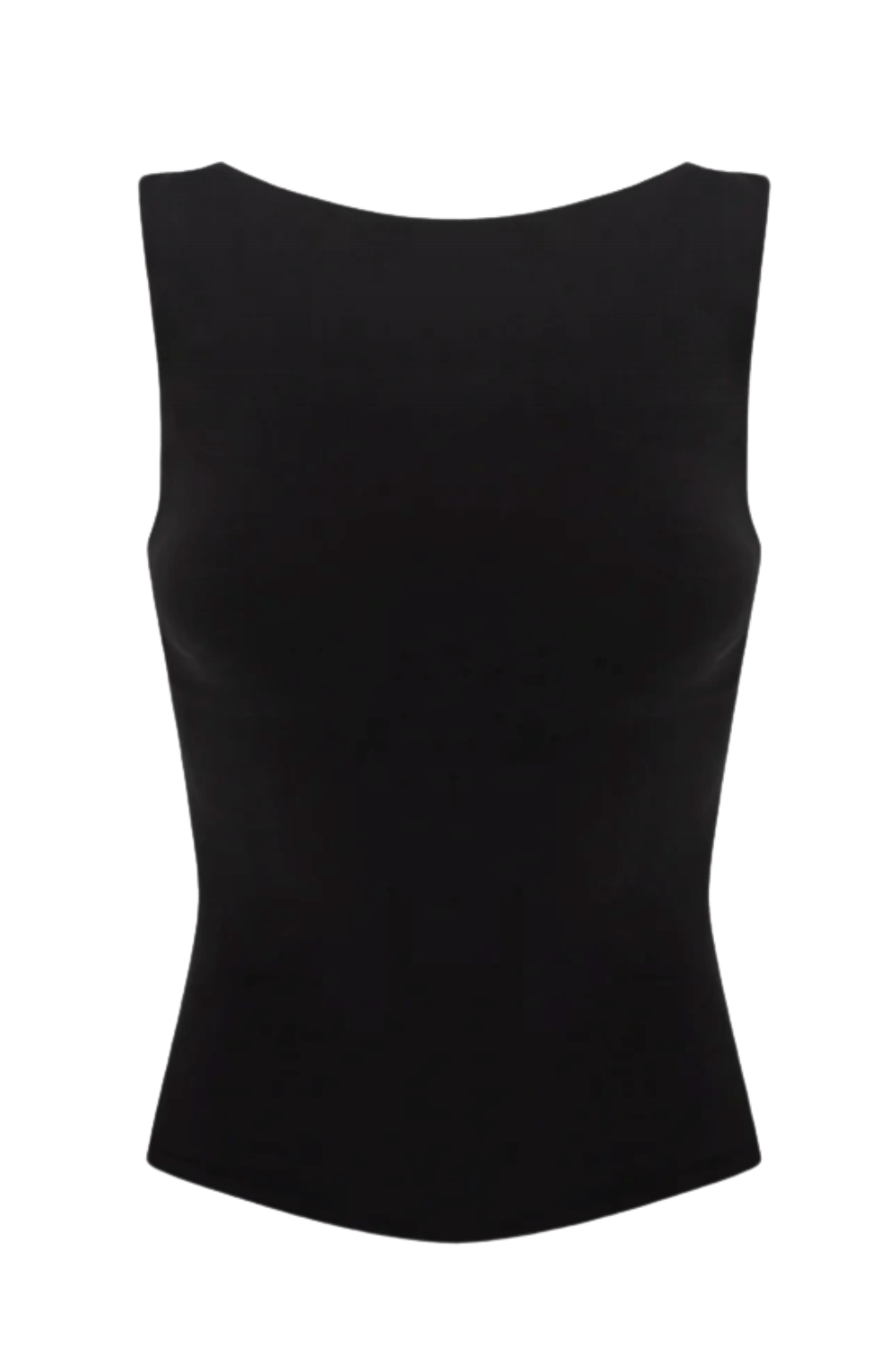 Karolina Boatneck Top - Black - S