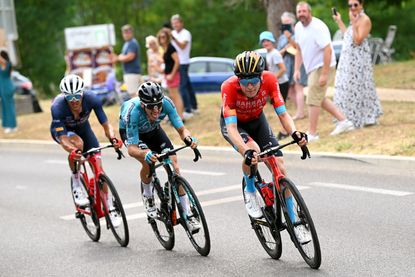 Fred Wright on the attack at the Tour de France 2022