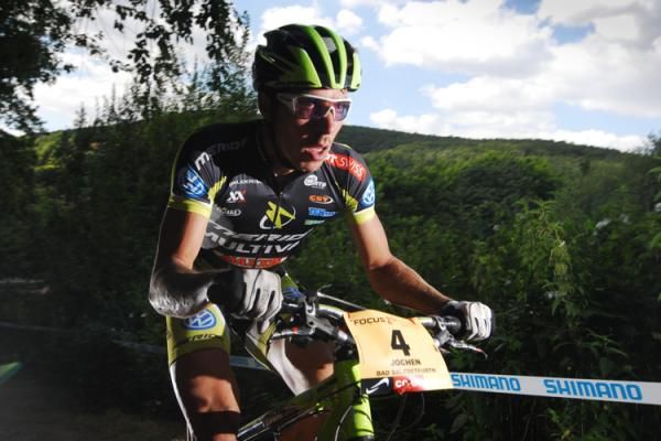 Jochen Kass on a climb