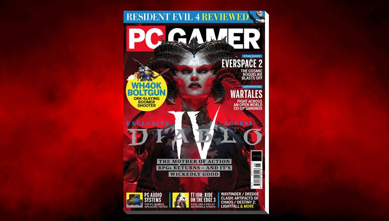 PC Gamer magazine Diablo 4 June 2023 issue